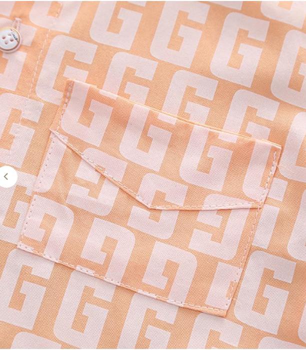 Tiny Treasures shorts and shirt